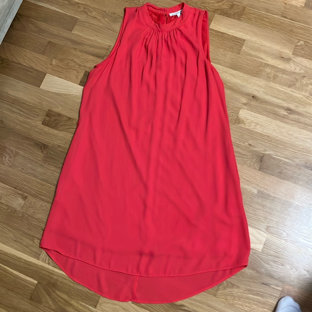Light Red A line midi